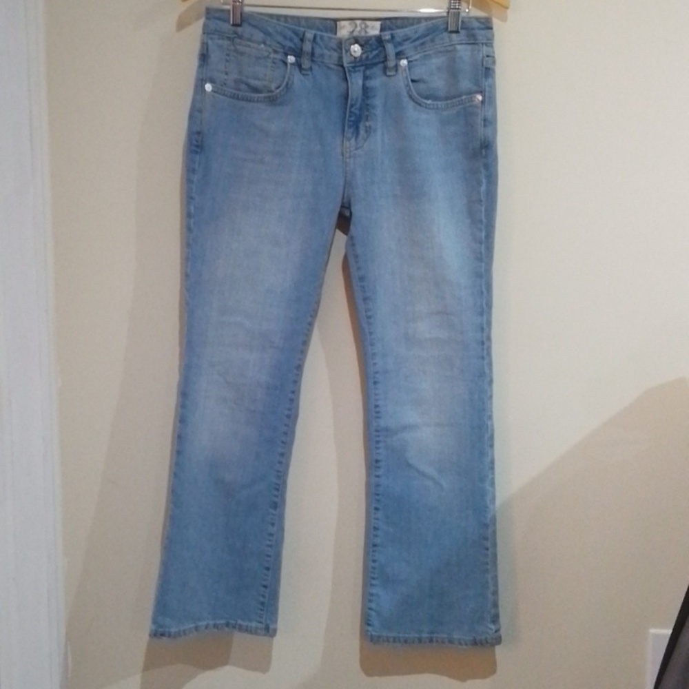 ! A5 Free People We the Free 28 blue jeans NWOT